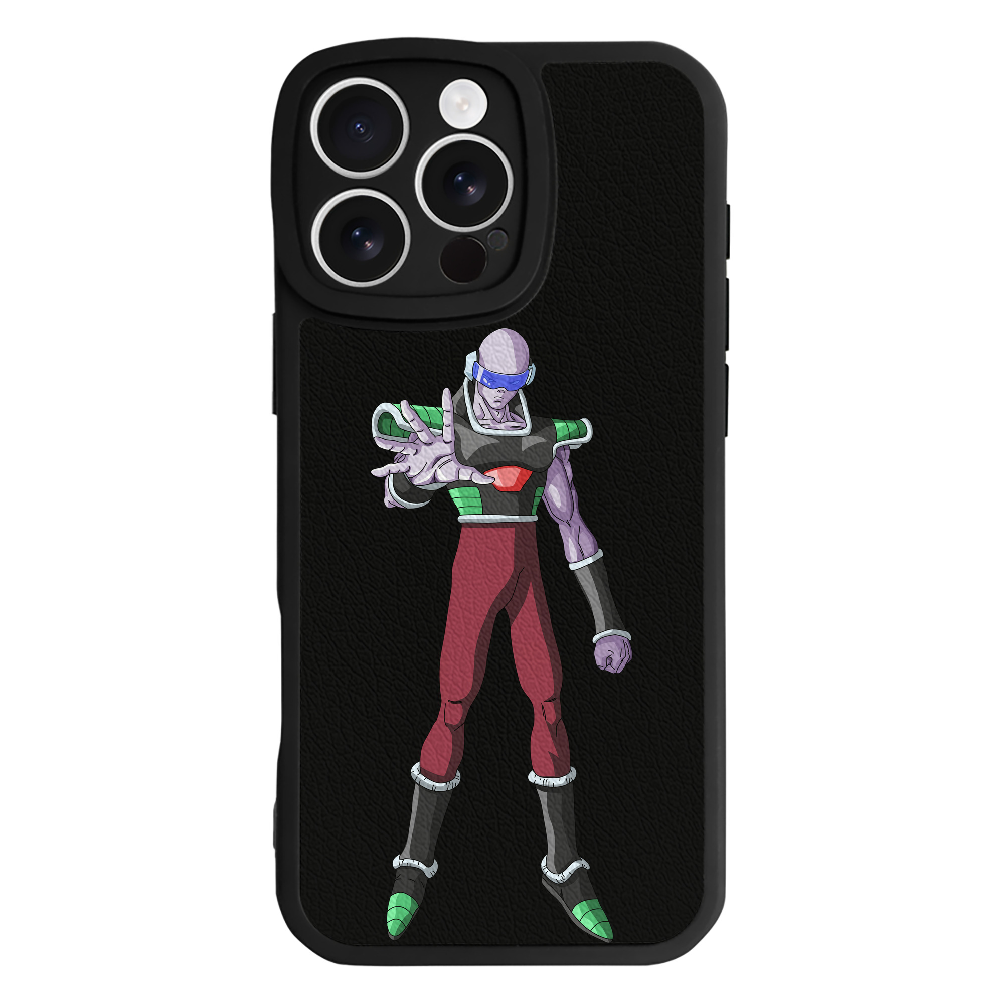 （画像用） ドラゴンボール DRAGON BALL 【iPhone 16シリーズ対応】シリコンスマホケース（レザー調） 材質：シリコン